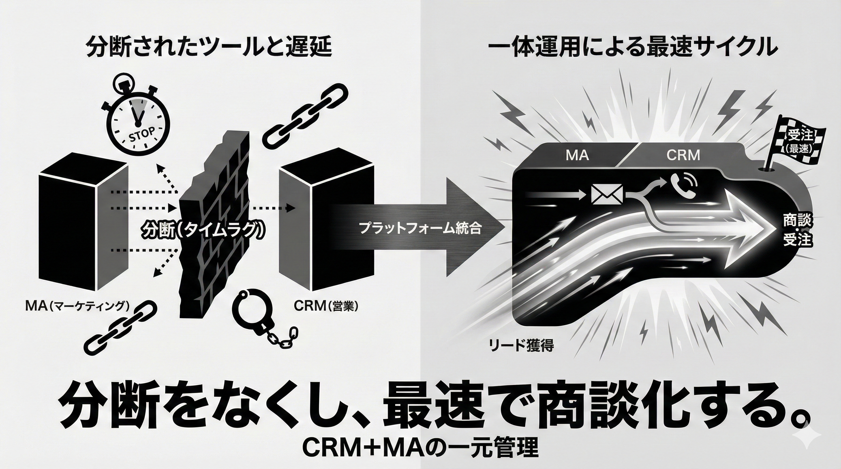 HubSpot CRM+MA 一体運用ガイド